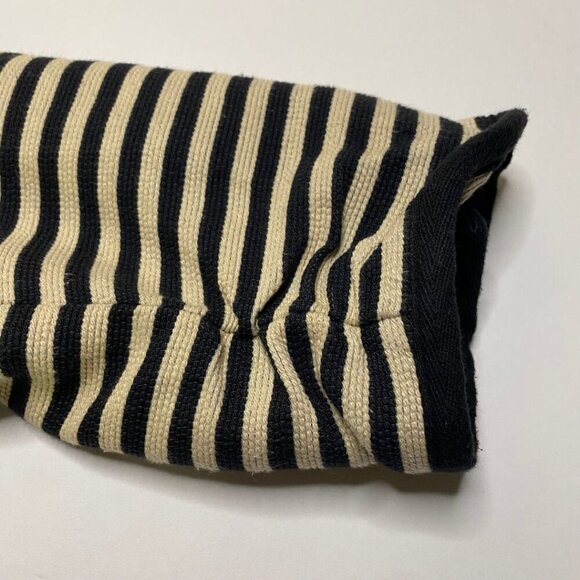 ELIZABETH & JAMES Stripe Ivory/Black Jacket Size 2 - Picture 6 of 13